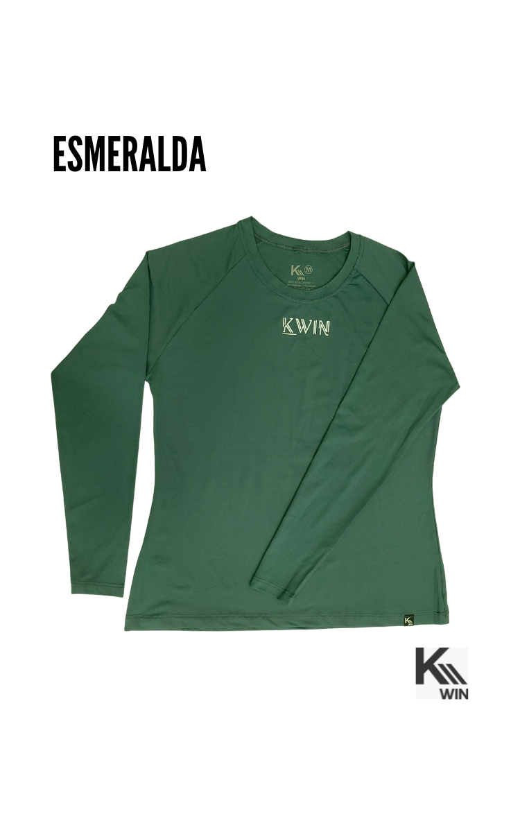 CAMISETA FEMININA MANGA LONGA - Imagem: 1